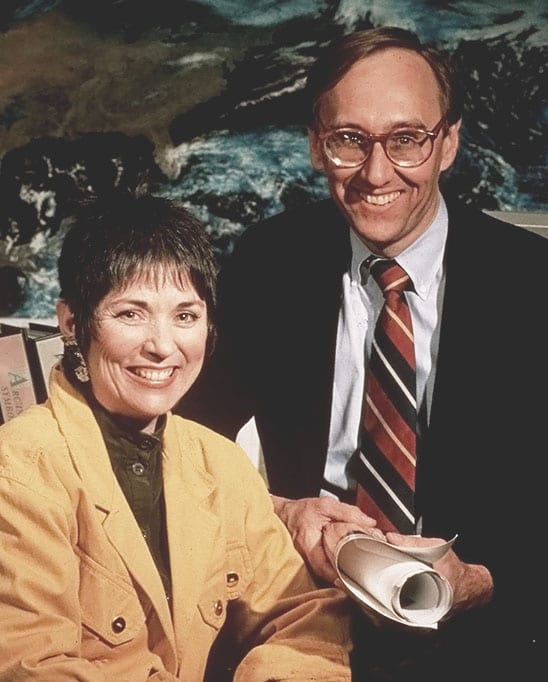 Jack et Laura Dangermond à l’époque où ils cofondent Esri