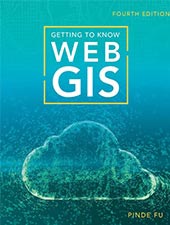 Couverture bleue du livre Getting to Know Web GIS