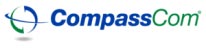 The words CompassCom 