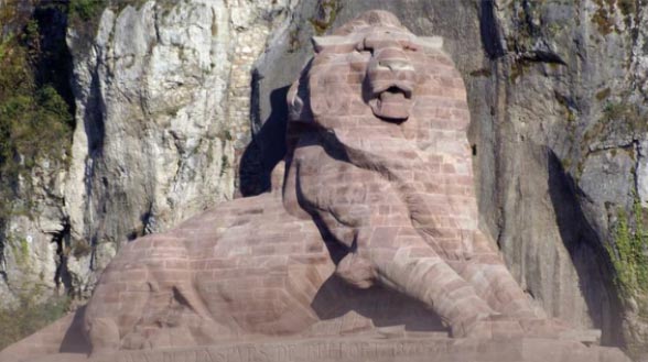 Photo du lion de Belfort