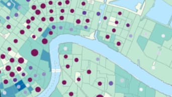 Une histoire élaborée avec ArcGIS StoryMaps pour communiquer aux électeurs des informations sur les initiatives en matière d’égalité